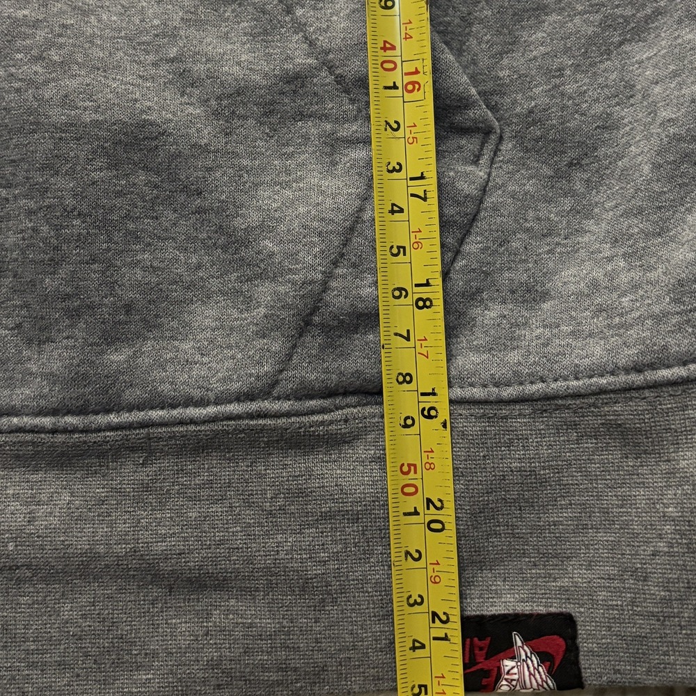 Nike Air x Air Jordan Spell‎ Out Large Logo Hoodie Boys 10-12yr Basketball Sport - Picture 7 of 10